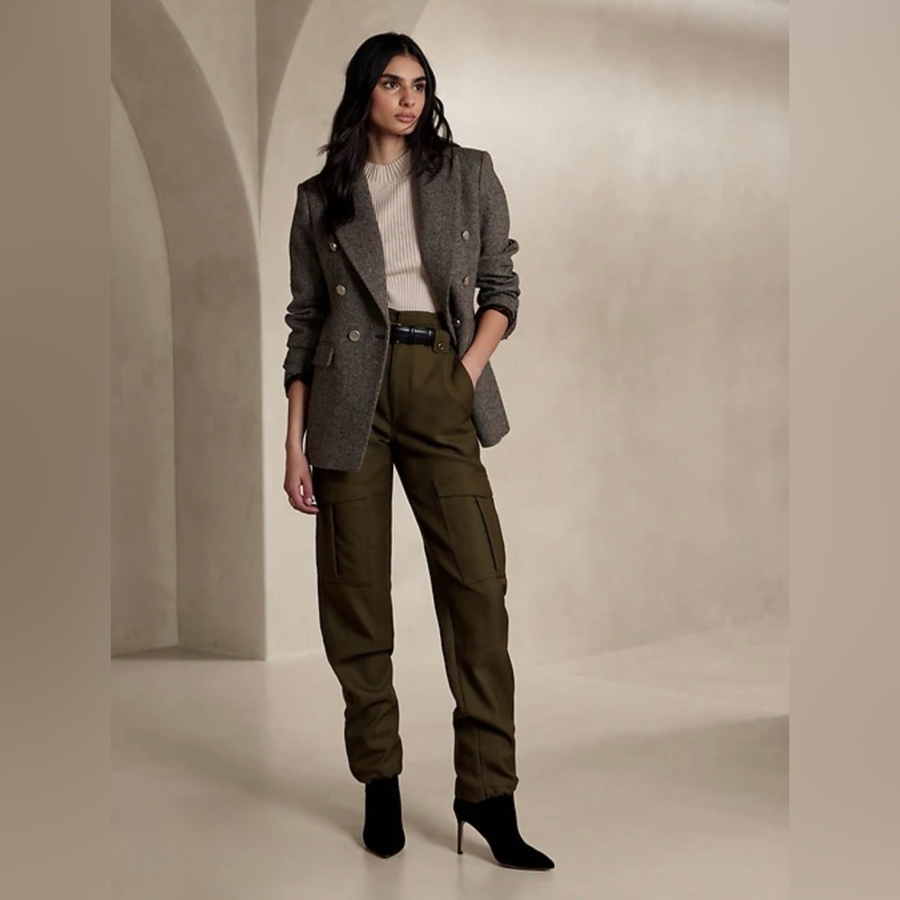 Banana Republic Lido Wool Cargo Pant